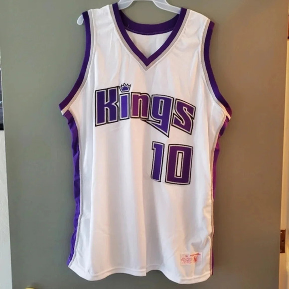 Authentic Autographed NBA Mike Bibby Sacramento Kings Home Jersey #10 - Picture 3 of 7